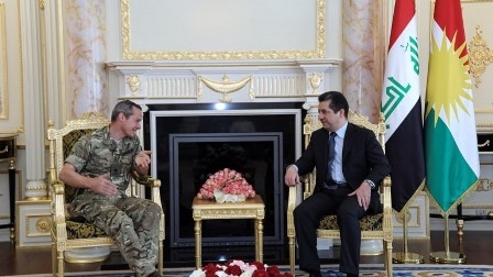 رئيس حكومة إقليم كوردستان يستقبل نائب قائد قوات المهام المشتركة