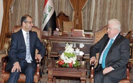 الجبوري ومعصوم يبحثان آليات تفعيل ملف المصالحة الوطنية 