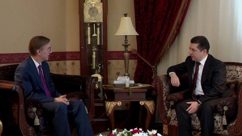 مسرور بارزاني يلمح لضرورة ابعاد الحشد الشعبي عن معركة الموصل