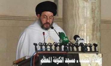 خطيب التيار الصدري يصف بعض قادة الأجهزة الأمنية بالوحوش ويدعو أفرادها للعصيان