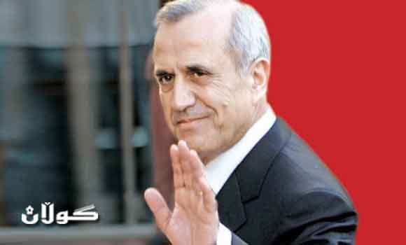 وصول الرئيس البناني الى بغداد لحضور القمة العربية