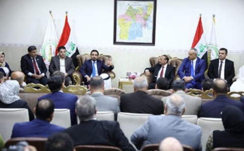 الحلبوسي والأعرجي يعدان من الموصل بإعادة 4000 من منتسبي شرطة نينوى وإنهاء ملف النازحين