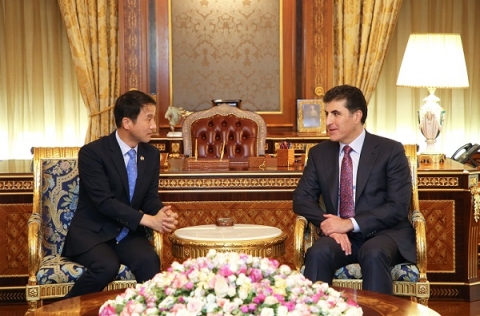 نێچیرفان البارزاني يتلقى دعوة لزيارة كوريا الجنوبية