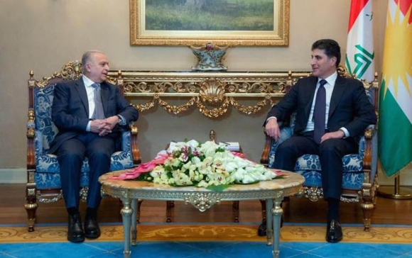 رئيس إقليم كوردستان ووزير الخارجية العراقي يؤكدان السعي لتطبيع الأوضاع وتصحيح مسار العملية السياسية