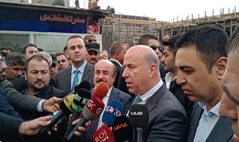 حكومة اقليم كوردستان تتكفل بإعادة بناء سوق 