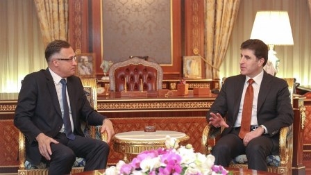 نيجيرفان البارزاني وسفير روسيا البيضاء يبحثان في توطيد العلاقات الثنائية