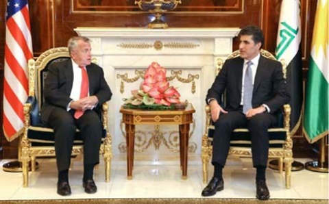 نيجيرفان البارزاني يجتمع مع نائب وزير الخارجية الأمريكي