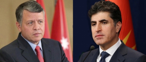 نيجيرفان بارزاني يعزي العاهل الأردني بضحايا فيضانات البحر الميت