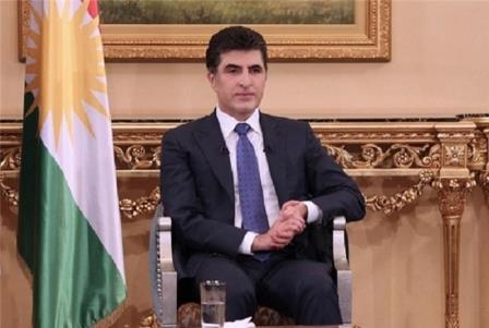 تهنئة نێچيرفان البارزاني بمناسبة عيد الفطرالمبارك