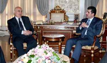 نیچیرڤان بارزاني: إقليم كوردستان يرحب بمشاركة الشركات المصرية في عملية الإعمار والتقدم في إقليم كوردستان