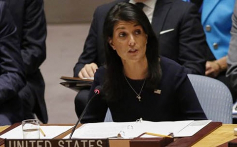 نيكي هيلي: روسيا تتحايل على العقوبات الدولية المفروضة علي كوريا الشمالية