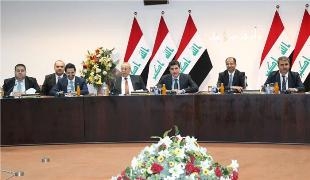 نیچیرڤان بارزاني يجتمع في بغداد مع رئيس مجلس النواب العراقي وأياد علاوي