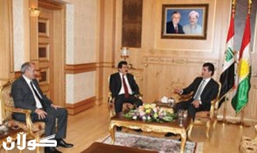 نائب رئيس الإقليم يزور مجلس الوزراء ويؤكد على دعم الرئاسة للتشكيلة السابعة