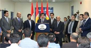 نیچیرڤان بارزاني : لحد الآن لم تبدأ المباحثات الرسمية بين الإقليم وبغداد 