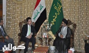 الوفد الكردي يبحث مع الهيئة السياسية للتيار الصدري تطورات الازمة الاخيرة