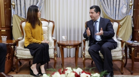 مسرور البارزاني يطالب نادية مراد أن تلعب دوراً في نقل المآسي التي تعرض لها الكورد الإزيديون لكل العالم