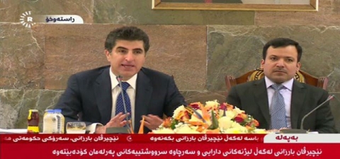 نيجيرفان البازاني: الاموال التي ارسلت من بغداد أقل من استحقاقات اقليم كوردستان