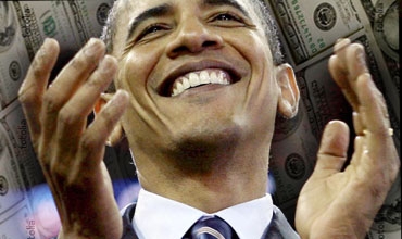 باراك اوباما اقلع عن التدخين خوفا من زوجته