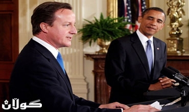 أوباما وكاميرون يؤكدان توحيد الجهود بشأن ليبيا