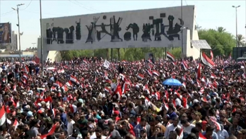 التيار الصدري يخرج بتظاهرة مليونية وسط بغداد هذا اليوم