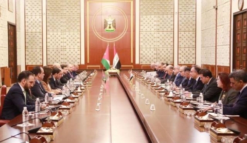 البيان الختامي للمباحثات الرسمية بين عبد المهدي والرزاز