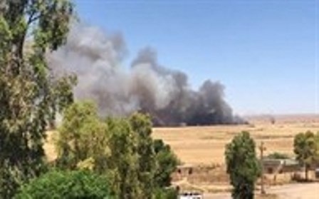 العرب الساكنين في قرية 