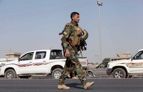 قيادي ميداني في البيشمركة : أمريكا ابلغت القوات العراقية بعودة البيشمركة الى (المتنازع عليها)