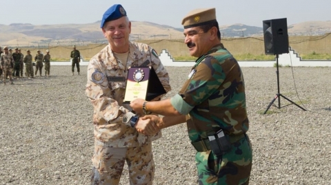  تخرج دفعة من البيشمركة من دورة 