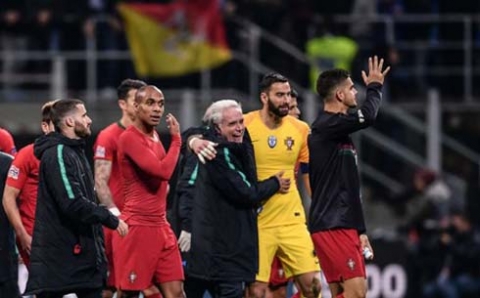 البرتغال تتأهل لنصف نهائي دوري الأمم الأوروبية