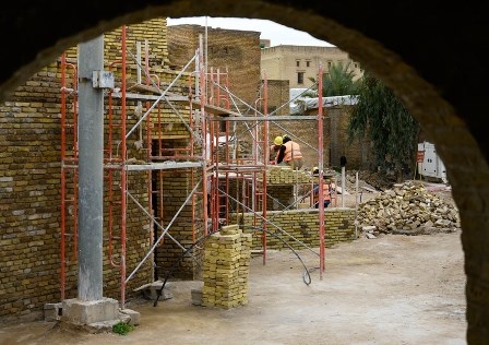 استمرار العمل بترميم 8 مواقع في قلعة أربيل