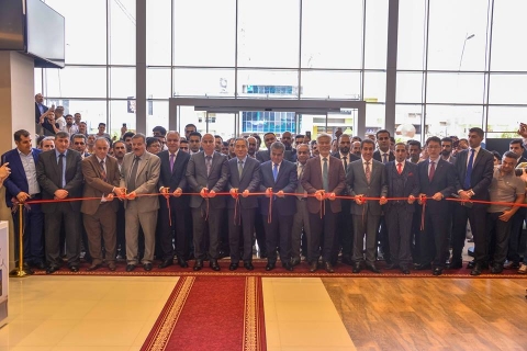 إل جي إلكترونيكس تفتتح أكبر معارضها في الشرق الأوسط وأفريقيا وثاني أكبرها في العالم بأربيل