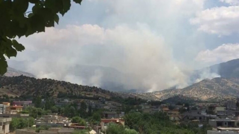 حكومة اقليم كوردستان تعلق حول القصف المدفعي الايراني لأراضيها