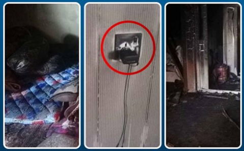 السليمانية.. مصرع ثلاثة وإصابة سبعة آخرين بحريق اندلع جراء انفجار شاحن هاتف