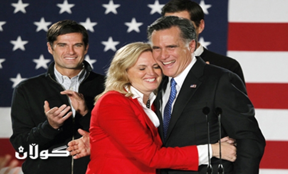 رومني يفوز في انتخابات ايوا لاختيار مرشح الجمهوريين للرئاسة