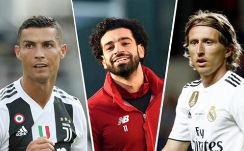 مودريتش ورونالدو وصلاح يتنافسون مجدداً على الكرة الذهبية لـ