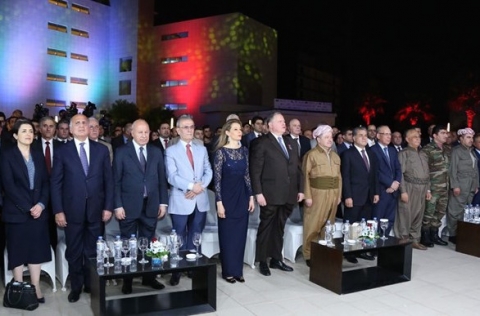 الرئيس بارزاني يشارك في مراسيم اليوم الوطني لفرنسا