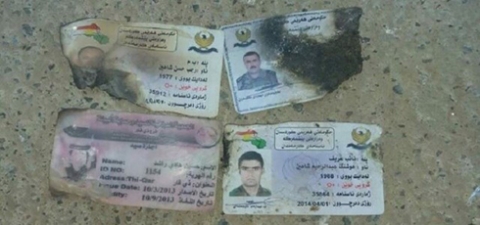 العثور على رفات 3 عناصر من البيشمركة في الحويجة
