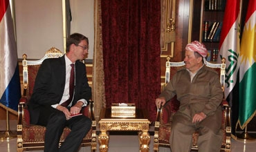 رئيس إقليم كوردستان يستقبل السفير الهولندي الجديد لدى العراق