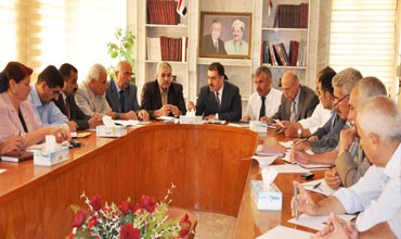 وزير التربية يطلع على اوضاع التربية في محافظة السليمانية ومنطقة كرميان