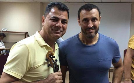 سالار ئازيد سعيد بالعمل مع كاظم الساهر