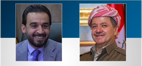 الرئيس البارزاني يهنىء الرئيس الجديد لمجلس النواب العراقي