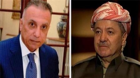  مضمون الإتصال الهاتفي بين الرئيس بارزاني ورئيس الوزراء العراقي