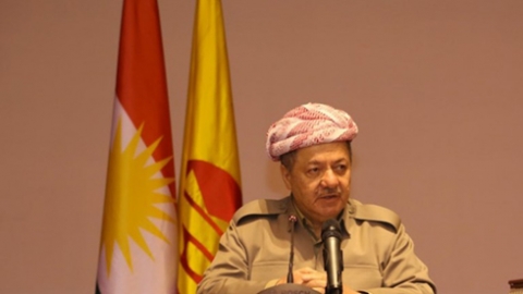 الرئيس البارزاني يواسي عمادة كلية القانون- جامعة صلاح الدين
