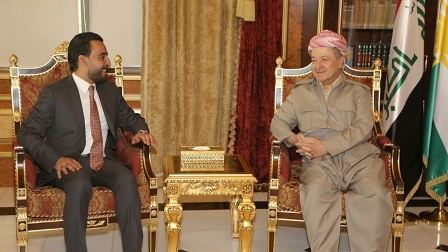 البارزاني والحلبوسي: الاجواء 