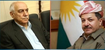 الرئيس البارزاني يهنئ المنسق العام لحركة التغيير بمناسبة اعادة انتخابه