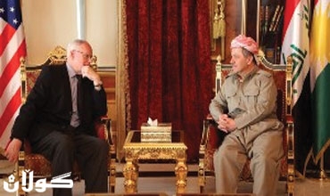 رئيس إقليم كوردستان يستقبل سفير الولايات المتحدة الأمريكية لدى العراق بمناسبة إنتهاء مهام عمله