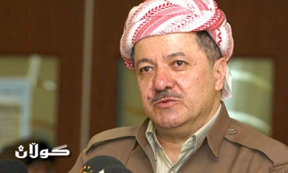 بارزاني: إذا لم تحل مشكلة المناطق المتنازع عليها دستوريا سنذهب بها لبرلمان كردستان