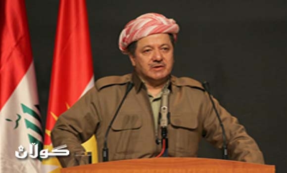 بارزاني من دهوك: لن نسمح بإضعاف أسس التعايش السلمي في كردستان