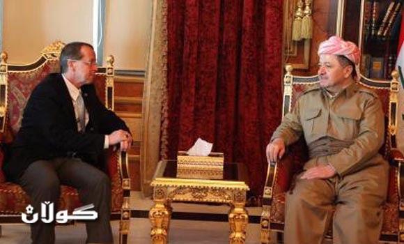 الرئيس بارزاني يبحث مع كوبلر سبل احتواء الأزمة الراهنة في العراق