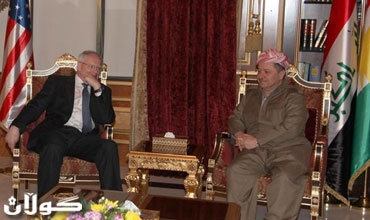 رئيس إقليم كوردستان يستقبل سفير الولايات المتحدة الأمريكية وقائد عام قواتها في العراق